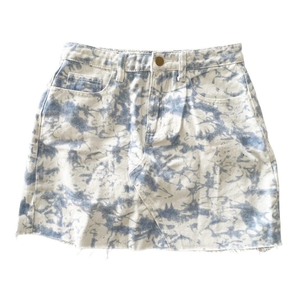 Princess Polly Sky High Denim Mini Skirt size 2